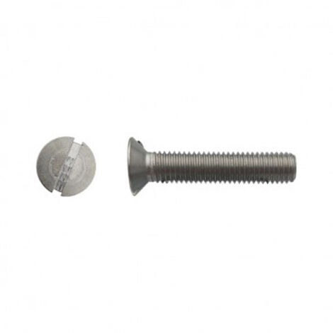 Vis à métaux tête fraisée fendue Inox A4 - 4 x 40 mm- Vendu par 200