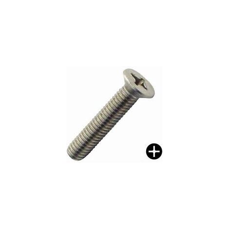 VIS À MÉTAUX TÊTE FRAISÉE ZINGUÉ 4.8 DIN 965 6X60 BOÎTE DE 200 - ULTIMA - 80606060 ULTIMA VISSER FIXER COLLER