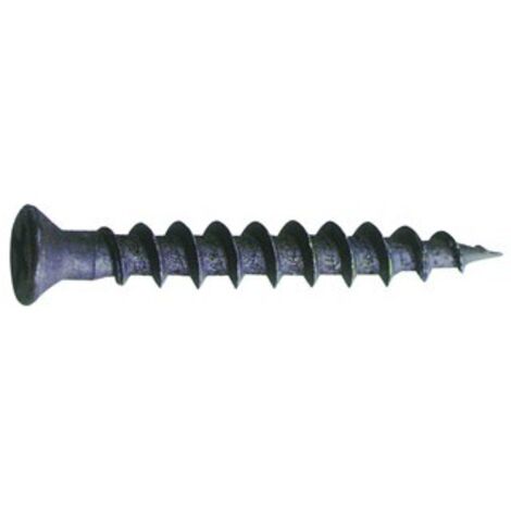 Vis à plaque de plâtre 5,5 x 38 mm – Fil grossier THN – Tête fraisée en trompette – Revêtement phosphate pour résistance – E-Normpro - pltre5