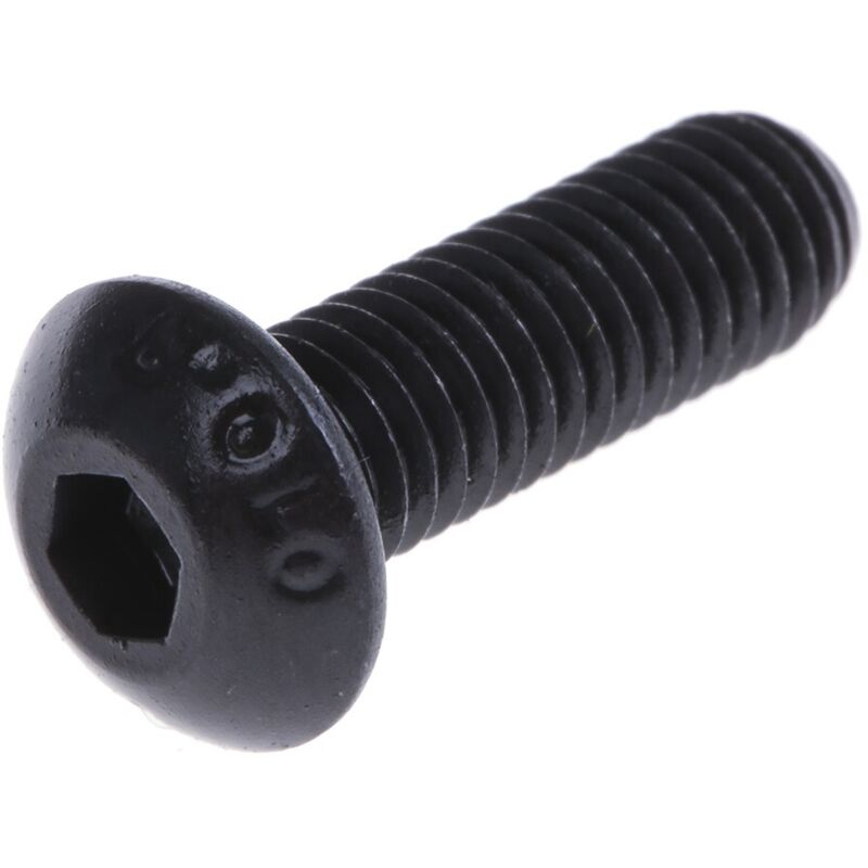 Vis à six pans creux, M5 x 16mm, tête Vis bombée à tête creuse hexagonale, en Acier ( Prix pour Boîte de 100 )