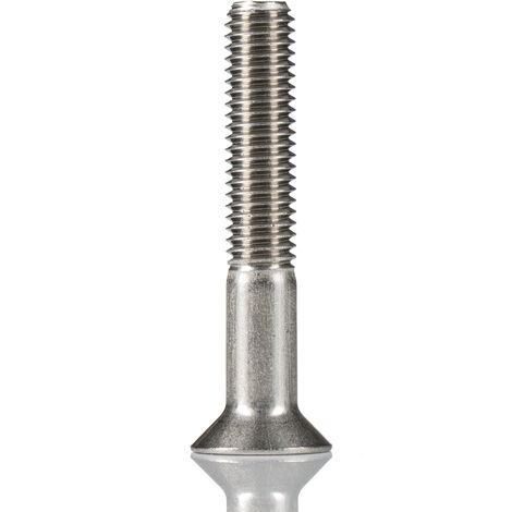 Vis à six pans creux, M8 x 50mm, tête Vis fraisée à tête creuse hexagonale, en Acier Inoxydable ( Prix pour Sachet de 25 )