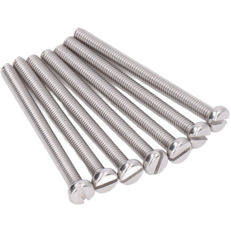 Vis à tête cylindrique fendue M3x40 en acier inoxydable A2-70 pour assemblage et réparations précises
