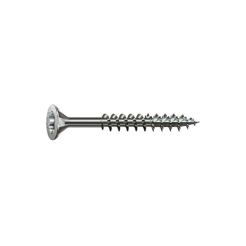 Vis a tete fraisée SPAX inox A2 filetage partiel T-STAR Plus diam. 8,0x180mm, 50 pcs