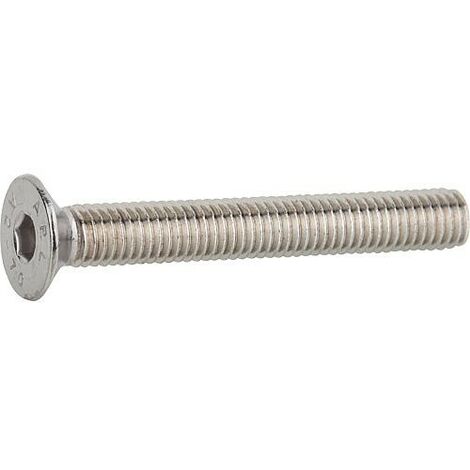 Vis à tête fraisée à six pans creux et VG ISO 10642 A4 M 24X80 conditionnement : 10