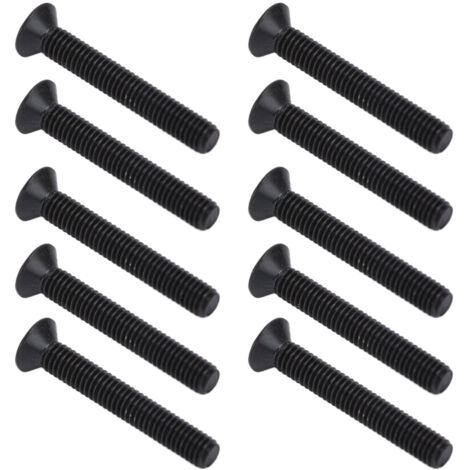 Vis à tête fraisée cruciforme galvanisées noires DIN 965 - Assortiment 50 pièces M3x20