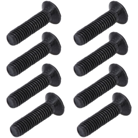 Vis à tête fraisée cruciforme galvanisées noires DIN 965 - Assortiment M3x10 (50 unités)