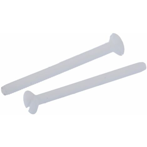 Vis à tête Fraisée fendue, Nylon, M2, 25mm ( Prix pour Sachet de 100 )