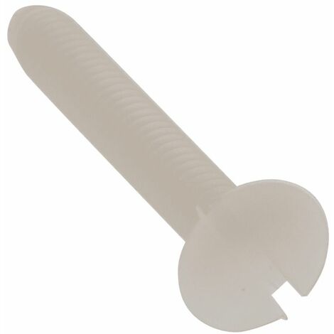 Vis à tête Fraisée fendue, Nylon, M2.5, 16mm ( Prix pour Sachet de 100 )