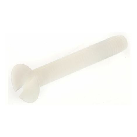 Vis à tête Fraisée fendue, Nylon, M3.5, 25mm ( Prix pour Sachet de 100 )