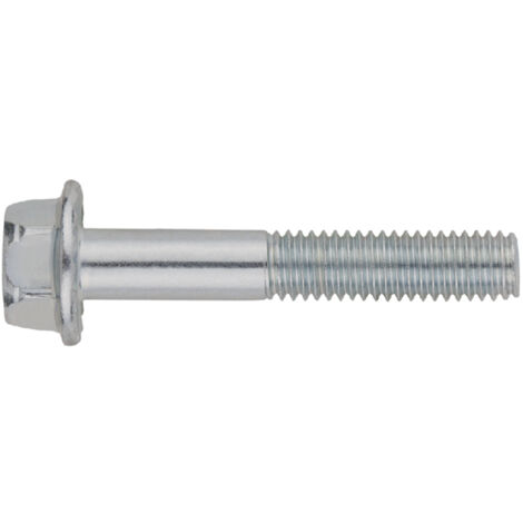 Vis à tête hexagonale à embase crantée 8.8 - Inox A2 M8 x 50 - Boite de 100