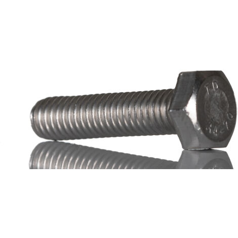 Vis à tête hexagonale Acier Inoxydable, M6 x 25mm ( Prix pour Paquet de 200 )