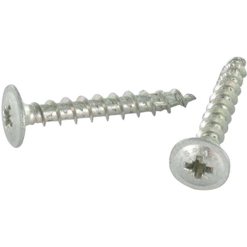 Vis universelle, 4 x 13 mm, 3000 unités, Tête centrante, Tête ronde large plate, Cruciforme Z2, 4CUT, wirox - 0281010400132 - Spax
