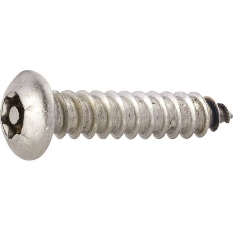 VIS À TÔLE À TÊTE FRAISÉE PROFIL EN T AVEC BROCHE 10 PC(S) TOOLCRAFT 88114 ACIER INOXYDABLE 13 MM 4.2 MM
