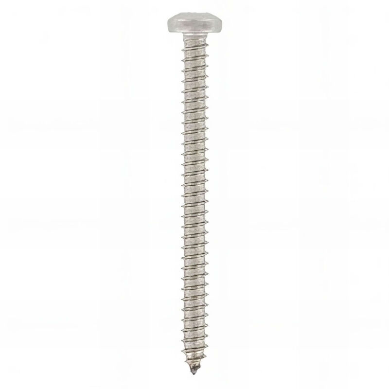 Vis à tôle tête cylindrique Pozidriv 4,8 x 12,7 mm inox A4 - Boite de 200 pcs Fixtout VTCC48127A4