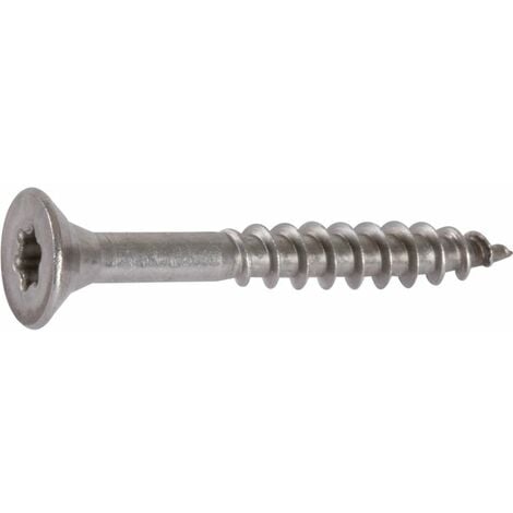 Vis agglo - Acton - Tête fraisée - TX - Inox A2 - Filetage partiel - 4 x 60/36 mm - Boîte de 200