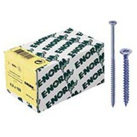 Vis agglo SPS SeKo galvanisé bleu Filetage partiel ISR4,0x 30/18 E-NORMpro (Par 1000)