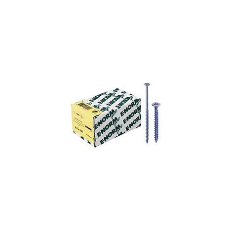 Vis agglo SPS SeKo galvanisé bleu Filetage partiel ISR5,0x 30/18 E-NORMpro (Par 500)
