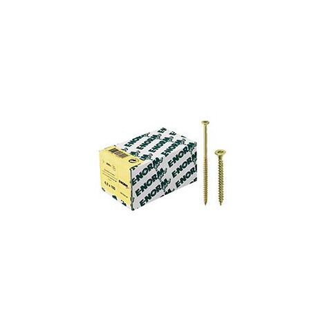Vis agglo SPS SeKo galvanisé Jaune Filetage partiel ISR 4,0x 70/42 E-NORMpro (Par 200)