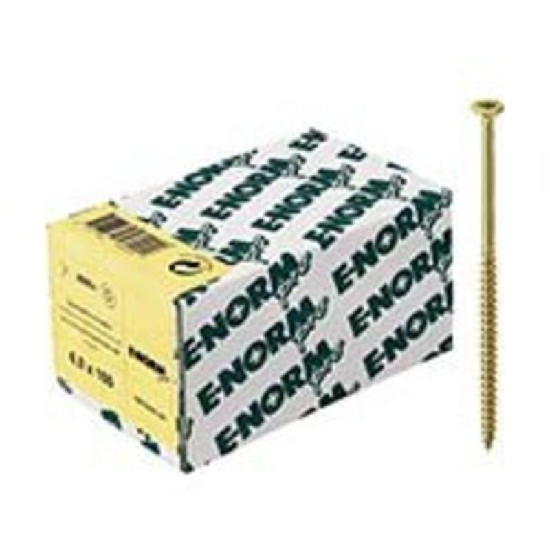 Vis agglo sps SeKo galvanisé Jaune Filetage partiel ISR6,0x100/60 E-normpro Par 50)