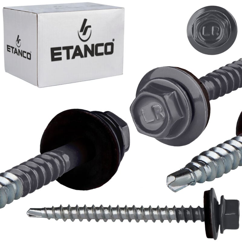 Vis agricoles GTF2 Z14 4,8x60mm RAL 7016