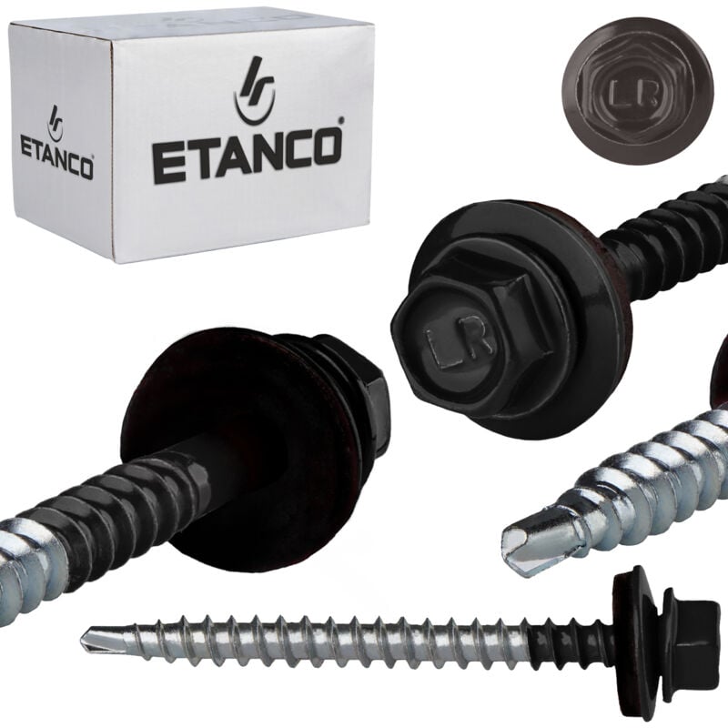 Vis agricoles GTF2 Z14 4,8x60mm RAL 9005