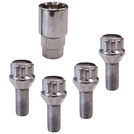 VIS ANTIVOL M12X1.5X26MM SPHERIQUE MODELE C X4