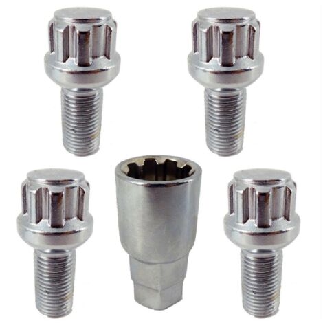 VIS ANTIVOL M14X1.5X26MM SPHERIQUE MODELE D X4
