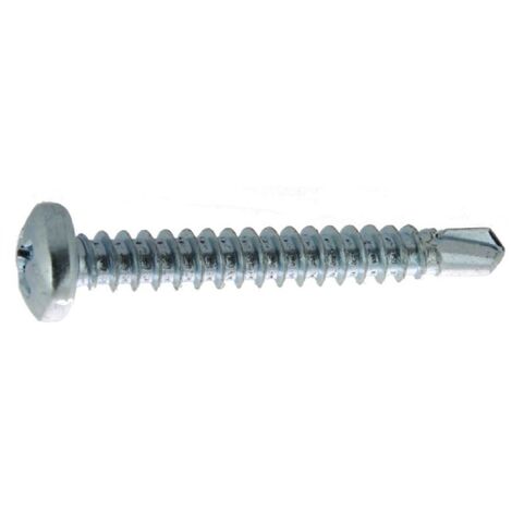 Vis auto-perceuse à tête cylindrique crantée PH zingué DIN 7504-N 3,9/9,5mm boîte de 500 - ULTIMA - AFB7504MH3995