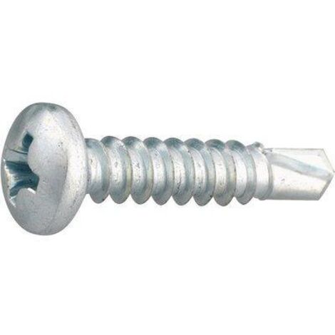 Vis auto-perceuse TCC 4,2x38 mm - Pack de 500 vis en bois pour fixation robuste
