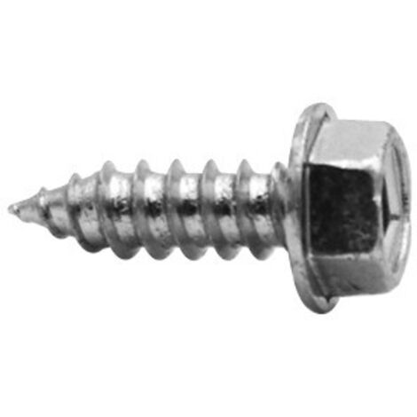 Vis autoforeuses tête hexagonale avec empreinte carré foret "sharp" D4,2mm Lg13mm Conditionné par 1000 pcs NATHER 512167