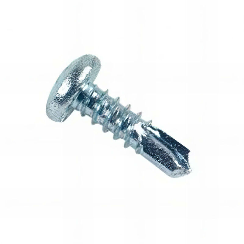 Vis autoperceuse tête cylindrique carrée 4.8 x 12 mm Zinguée - Boite de 500 pcs Fixtout VAFCQ4812702B