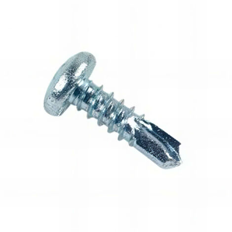 Vis autoperceuse tête cylindrique carrée 4.8 x 19 mm Zinguée - Boite de 500 pcs - Fixtout VAFCQ4819002B