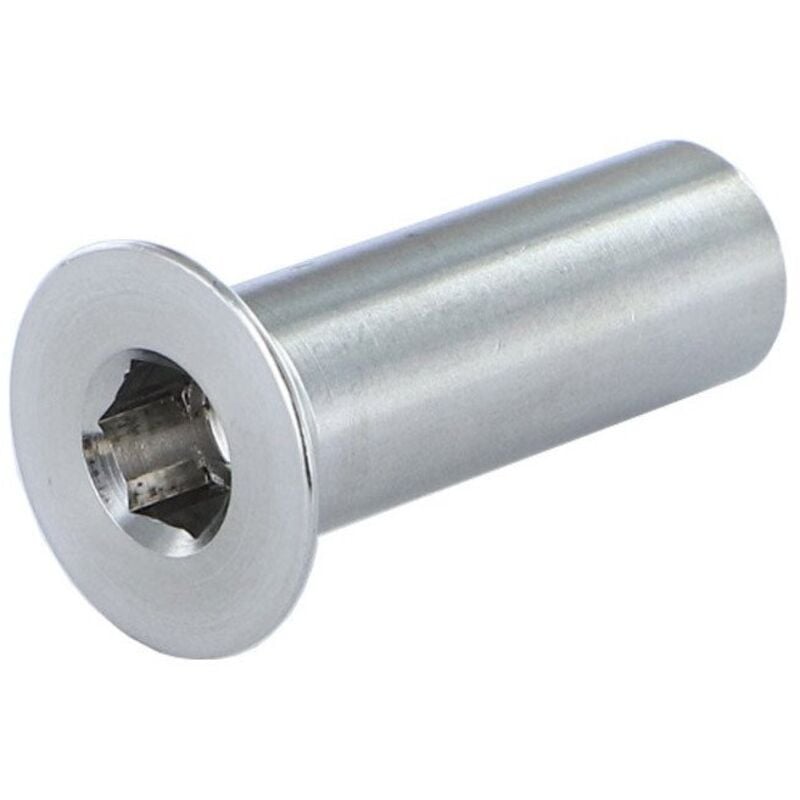 Vis Express - Ecrou Relieur Tête fraisée tf Clé de 8 HC8 M8 14X40 Inox-10 pièces