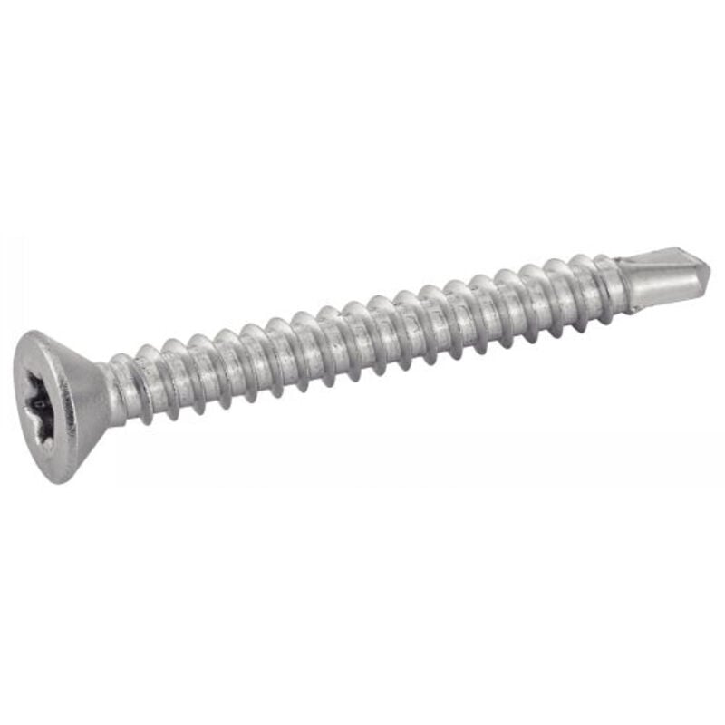 Vis autoperceuse tête fraisée 6 lobes internes inox A2 4,8X50 boîte de 200 Acton 624364,8X50