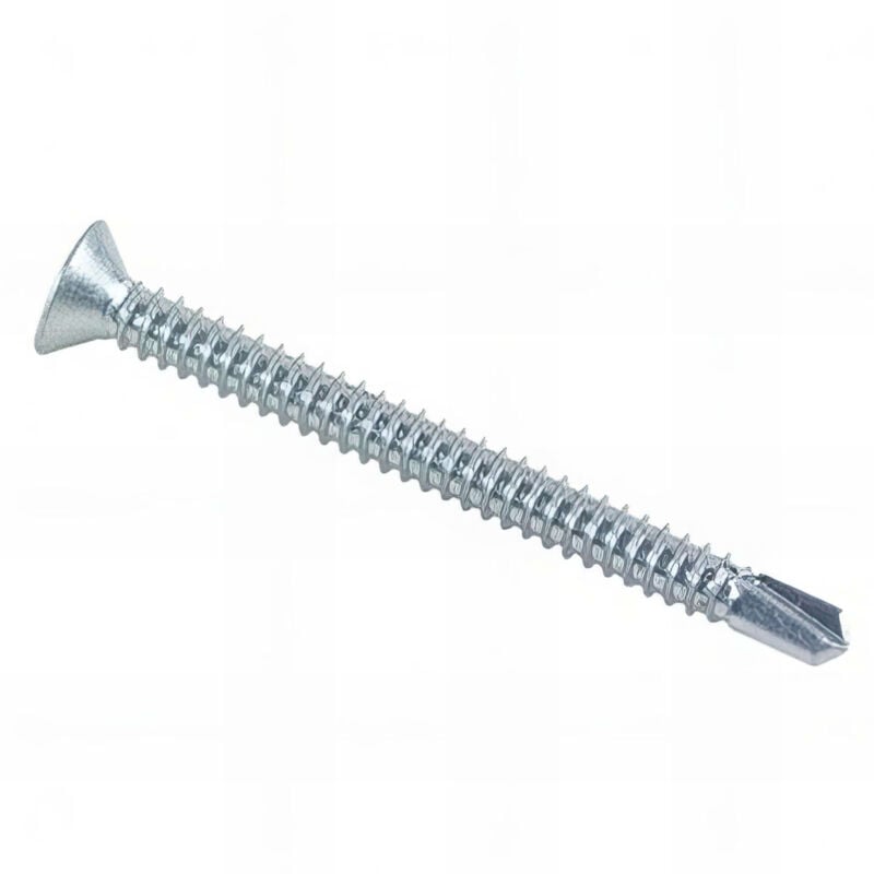 Vis autoperceuse tête fraisée Phillips 6.3 x 22 mm Zinguée - Boite de 250 pcs Fixtout VAFFC6322002B