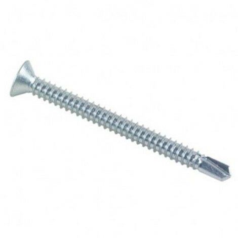 Vis autoperceuse tête fraisée Phillips M4.8 x 50 mm Zinguée - Boite de 250 pcs，Queue d’aronde vis