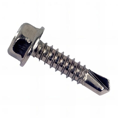 Vis autoperceuse tête hexagonale 4,8 x 22 mm INOX A2 - Boite de 200 pcs - Fixtout VAPH48220A2