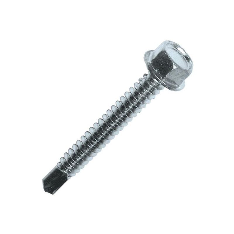 Vis autoforeuse TH acier zing 4.8X22 bte de 500 Scell-it