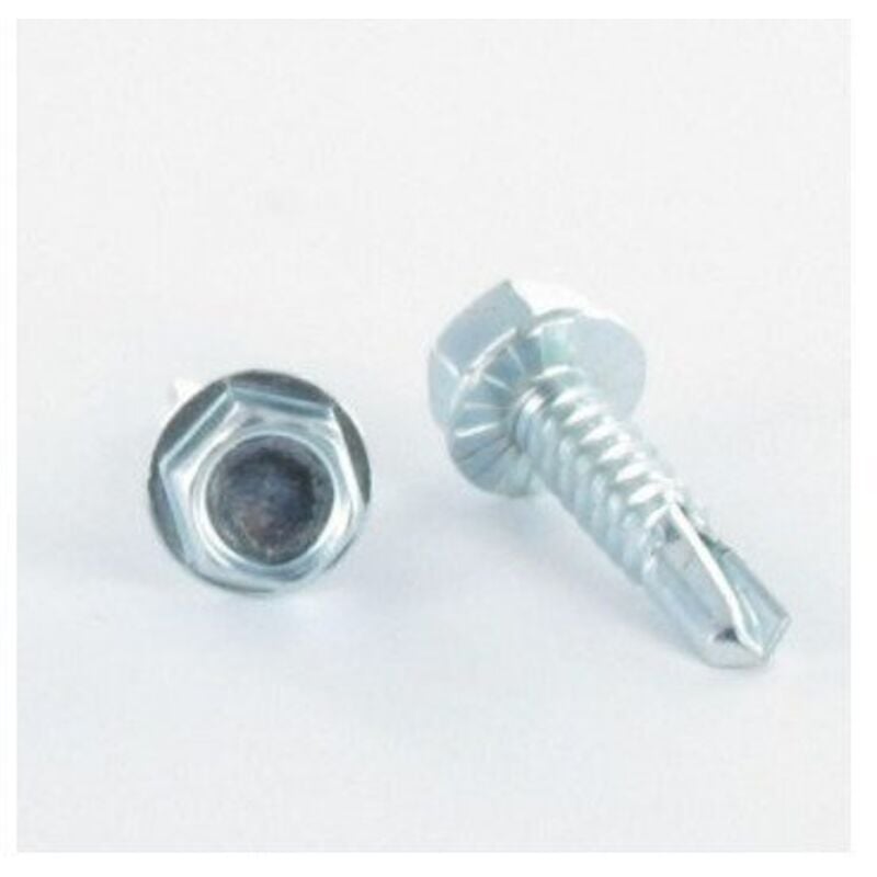 Vis Express - Vis autoperceuse Tête hexagonale th 6.3X25 Inox aisi 410-100 pièces