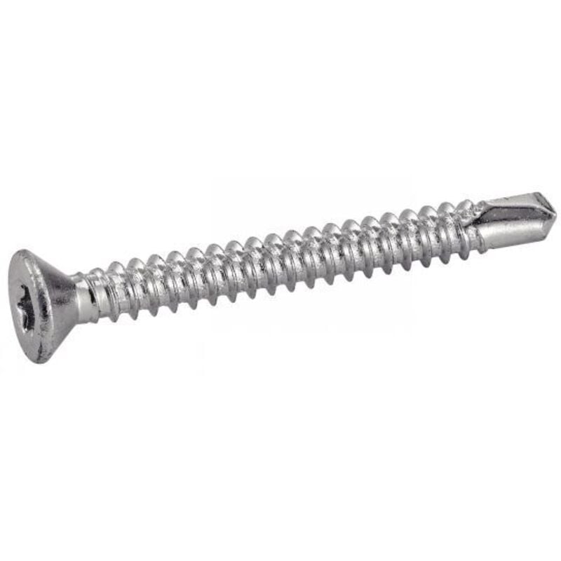 Vite autofilettanti a testa svasata a sei lobi - Acciaio Zn 4,8x32 mm - Confezione da 250