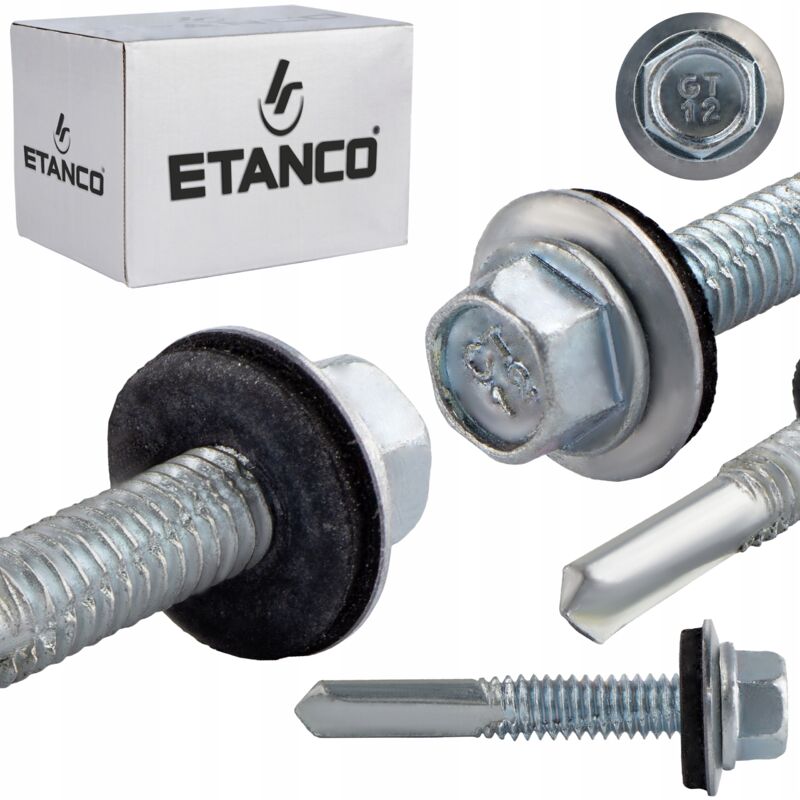 Vis autotaraudeuses GT12 Z14 5,5x35mm Galvanisé