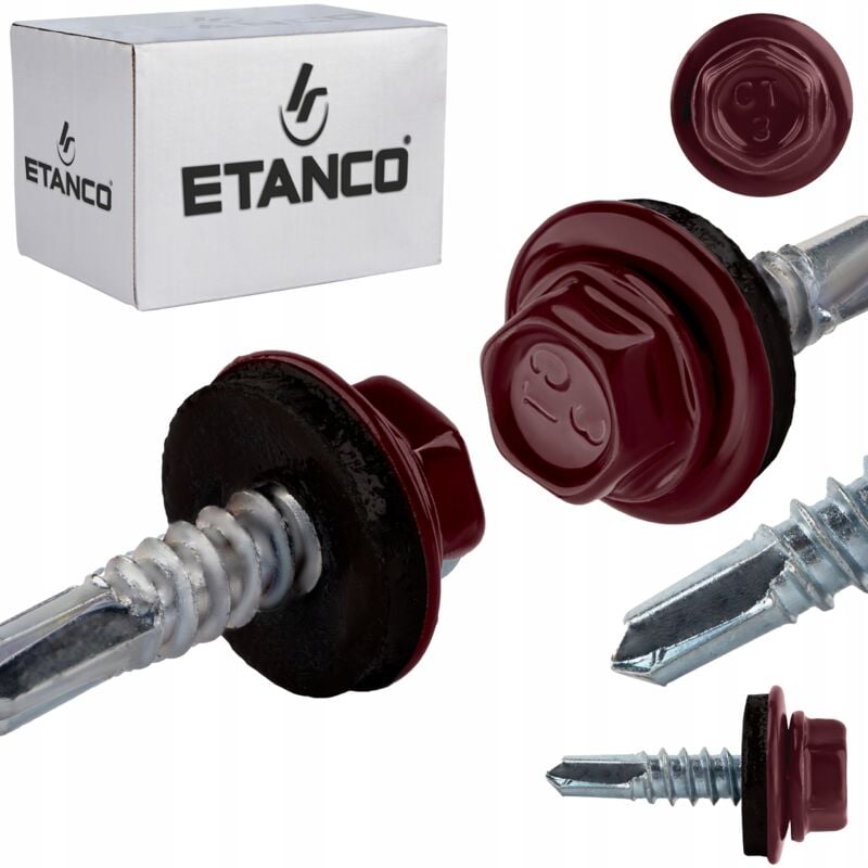 Vis autotaraudeuses GT3 Z14 4,8x19mm RAL 3005