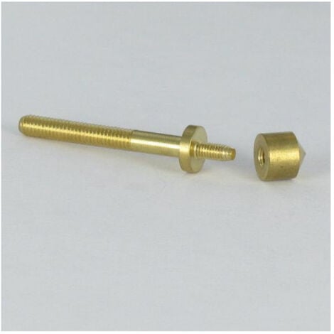 Vis avec collerette Laiton 8X40 Avec Rosace D8-1 piece