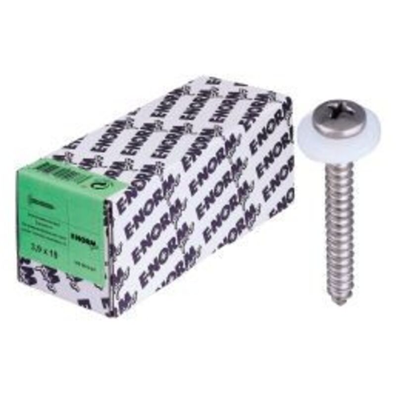 E-normpro - Vis avec rondelle plastique A2 3,9x16 (Par 100)