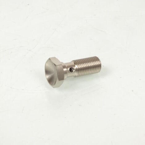 Vis banjo impérial longue raccord durite frein 3/8 24G pour moto
