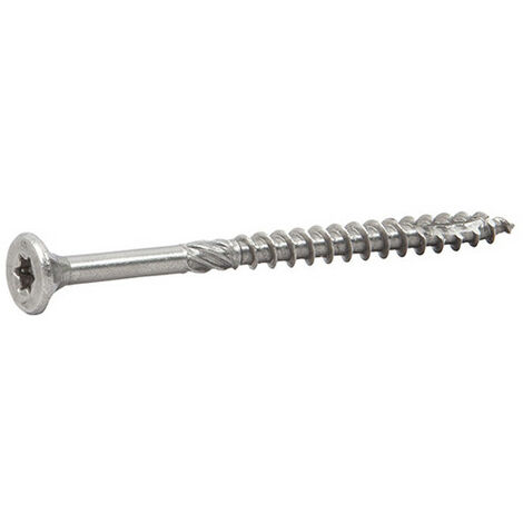 Vis bois 5 x 90 mm tête fraisée Torx Inox A2