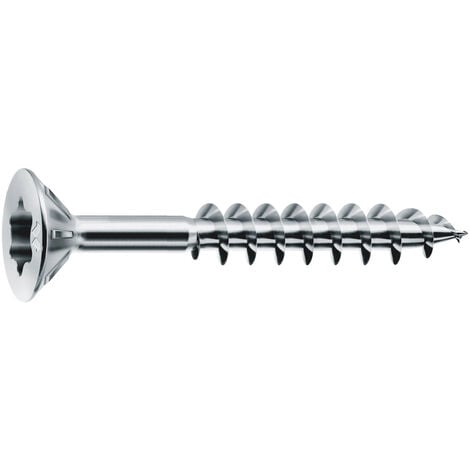 Vis bois aggloméré panelvit tête fraisée tx - Ø (mm) : 6,0 - Longueur (mm) : 100 - Filetage : Partiel - MUSTAD - Vendu par : 100