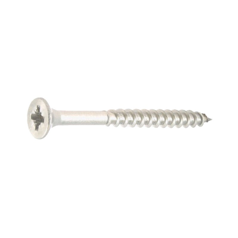 Vis à bois agglomérés tête fraisée Pozidriv inox A2 6X80 boîte de 50 - ultima - 12560080