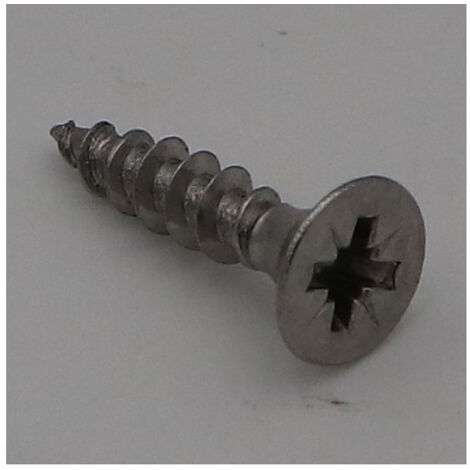 Vis bois et agglomeré savis vba Inox A2 Tête fraisée TF Pozi 4X20