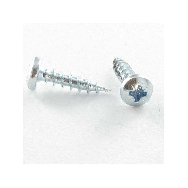 Vba Vis bois agglo Premium Tête ronde tr Pozi N°2 4X13 Acier zingué-2000 pièces